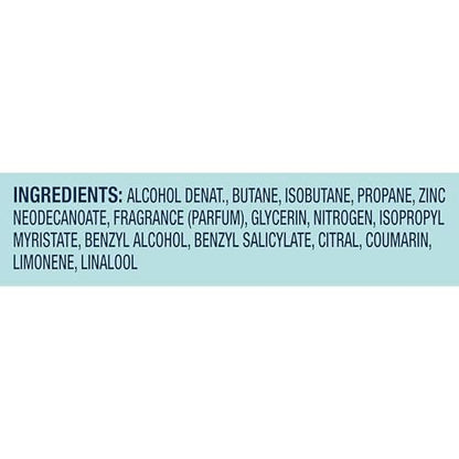 Degree Women Deodorant Spray Fresh Coconut Scent, Aluminum Free, 72H Odor Protection, 2.9 oz