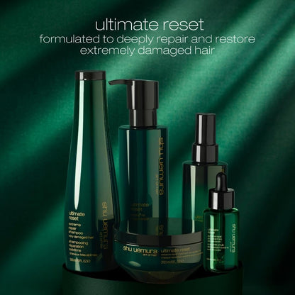 Shu Uemura Art of Hair Ultimate Reset Extreme Repair Oil Concentrate - Lightweight Oil for Extremely Damaged Hair, 1.7 Fl Oz Avelisse