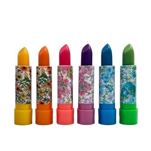 Aloe Mood Lipstick 12 Assorted Colors - Magic Color Changing Lipstick, Temperature Activated Lip Color - görsel 6