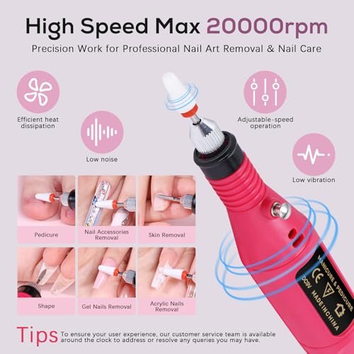 SWEET TREND Acrylic Nail Kit for Beginners: Professional Acrylic Powder Set with U V Light Nail Drill and Liquid - Full Tools Decoration Tech Gifts for Home Salon Women Avelisse