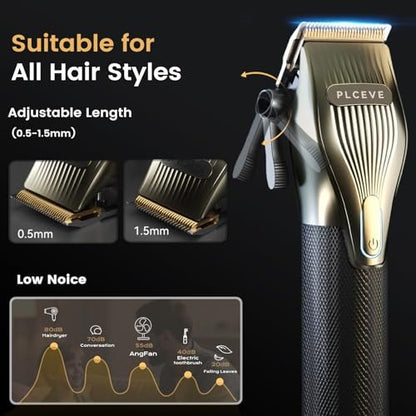 Piceve Hair Clipper for Men – Professional Cordless Hair Cutting & Trimmer Set with Powerful Motor & LCD Display Avelisse
