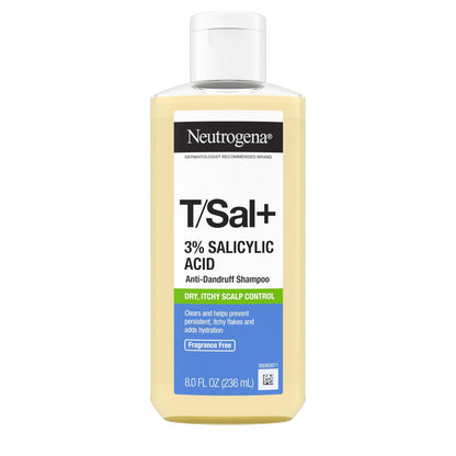 Neutrogena T/Sal+ Anti-Dandruff Shampoo with 3% Salicylic Acid – 8 fl. oz