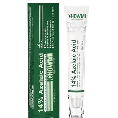 14% Azelaic Acid Serum for Face – Gentle Acne & Redness Treatment, Calms Sensitive Skin, Improves Blemishes & Uneven Tone, Lightweight Formula 1oz