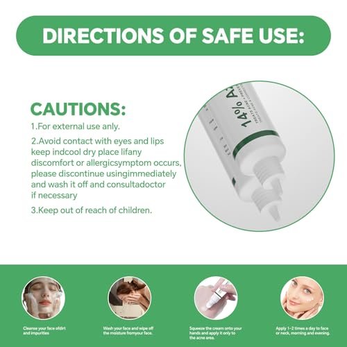 14% Azelaic Acid Serum for Face – Gentle Acne & Redness Treatment, Calms Sensitive Skin, Improves Blemishes & Uneven Tone, Lightweight Formula 1oz - görsel 12