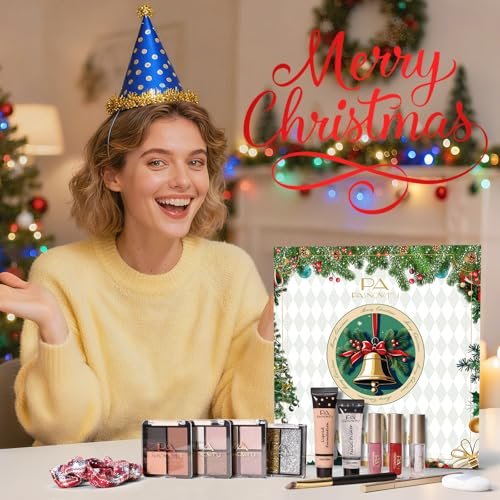 12 Days of Makeup Advent Calendar 2025 – Christmas Countdown Surprise Box for Women, Teens & Girls | Cosmetic Starter Set with Eyeliner & Lip Oil - görsel 6