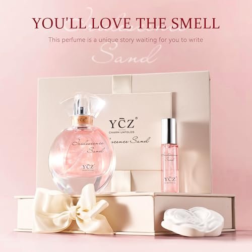 Ycz Quicksand Perfume Luxury Women's Perfume Gift Set - 2.19oz (65ml) Eau De Parfum, Long-Lasting Oriental Fragrance with Grapefruit, Citrus & Blackcurrant, Elegant Bottle Design Avelisse