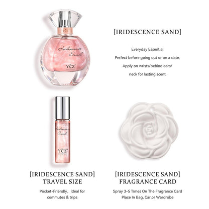 Ycz Quicksand Perfume Luxury Women's Perfume Gift Set - 2.19oz (65ml) Eau De Parfum, Long-Lasting Oriental Fragrance with Grapefruit, Citrus & Blackcurrant, Elegant Bottle Design Avelisse