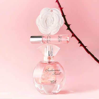 Ycz Quicksand Perfume Luxury Women's Perfume Gift Set - 2.19oz (65ml) Eau De Parfum, Long-Lasting Oriental Fragrance with Grapefruit, Citrus & Blackcurrant, Elegant Bottle Design Avelisse