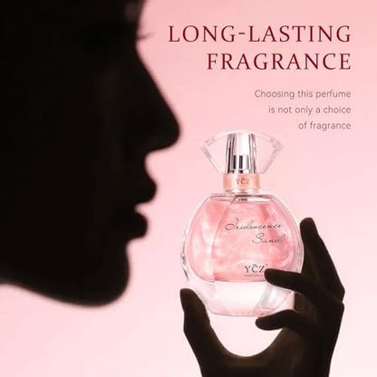 Ycz Quicksand Perfume Luxury Women's Perfume Gift Set - 2.19oz (65ml) Eau De Parfum, Long-Lasting Oriental Fragrance with Grapefruit, Citrus & Blackcurrant, Elegant Bottle Design Avelisse