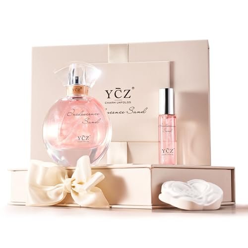 Ycz Quicksand Perfume Luxury Women's Perfume Gift Set - 2.19oz (65ml) Eau De Parfum, Long-Lasting Oriental Fragrance with Grapefruit, Citrus & Blackcurrant, Elegant Bottle Design Avelisse