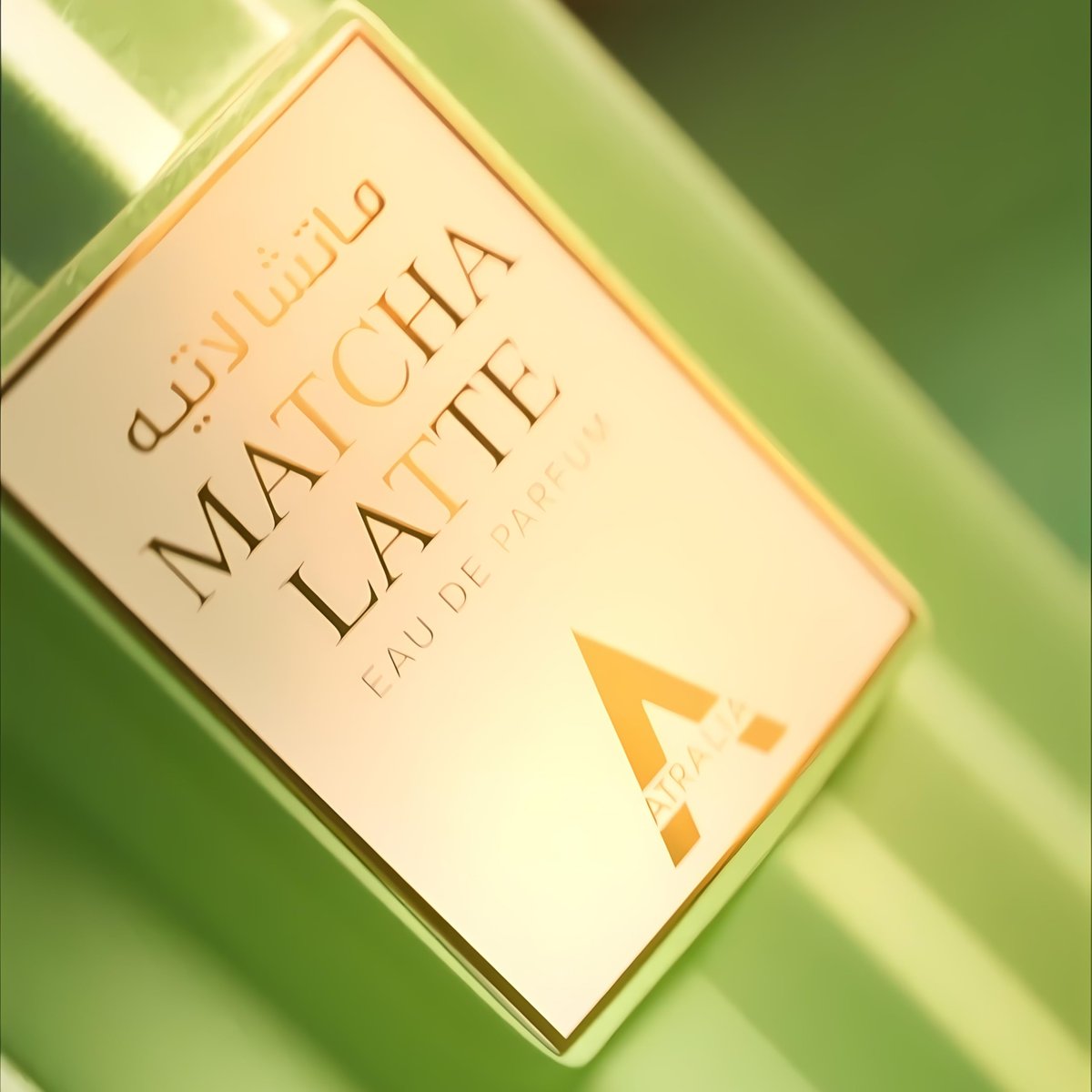 Atralia Matcha Latte Eau de Parfum – Sweet Gourmand Fragrance with Vanilla, Toffee & Tonka Beans – Long-Lasting Unisex Perfume for Everyday Wear Avelisse