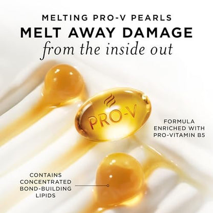 Pantene Miracle Rescue Leave-In Treatment with Pro-V Pearls – Instant Damage Repair, 3.38 oz