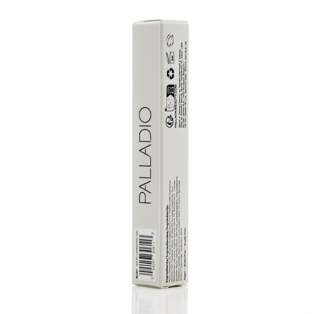 Palladio Brow Laminating Gel - Strong Hold Eyebrow Glue for Lamination, Sculpted Brows All Day Wear, Flake-Free, Non-Sticky, with Castor Oil & Aloe, Vegan & Cruelty-Free Clear Brow Styler (0.08 oz) Avelisse