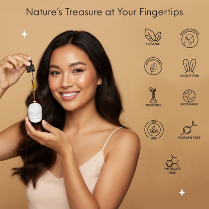 Redemption Organic Frankincense Resin Infused Black Seed, Castor, Jojoba & Rosehip Oils for Face Anti-Aging Miracle Moisturizer Cold Pressed Serum Natural Skincare Hydrates Skin Moisturizing 1 Fl Oz Avelisse