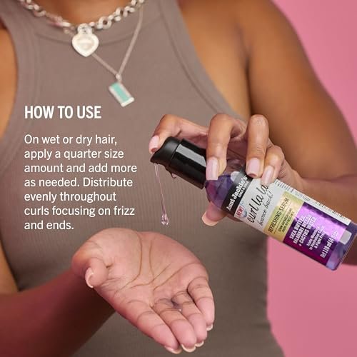 Aunt Jackie's Curls & Coils Curl La La Bounce Back Refreshing Serum, 4 fl oz - Triple Moisture to Revitalize Curls and Fight Frizz - görsel 12