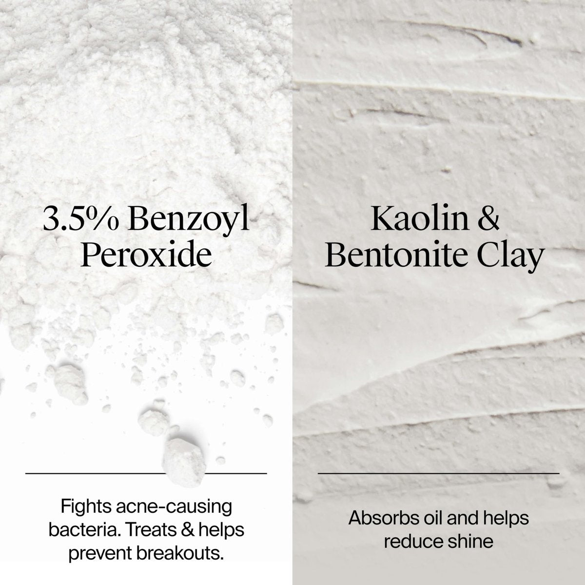 Neutrogena Evenly Clear Acne Cleansing Face Mask with 3.5% Benzoyl Peroxide & Bentonite Clay, Purifying Clay Mask Absorbs Oil to Visibly Improve Skin, 4.2 fl. oz - görsel 5