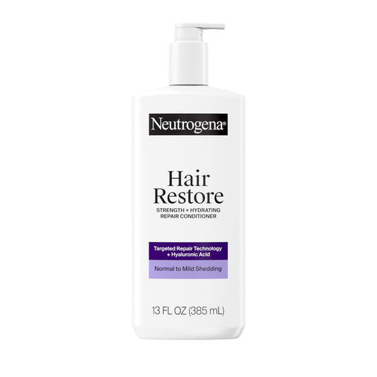 Neutrogena Hair Restore Strength + Hydrating Repair Conditioner with Hyaluronic Acid, Sulfate-Free, 13 fl. oz