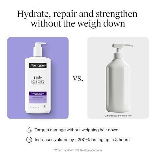 Neutrogena Hair Restore Triple Action Scalp Detox Cleanser – Triple Acid Scalp Detox & Clarifying Treatment, 8 fl. oz - görsel 13
