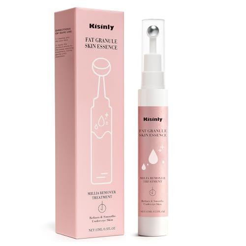 Kisinly Milia Remover for Eye & Face - Milia Spot Treatment Serum with Salicylic Acid, Milia Acne Cream (0.5 Fl Oz) Avelisse