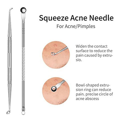 GERY Blackhead Remover Pimple Popper Tool – Material: Stainless steel – Image 6