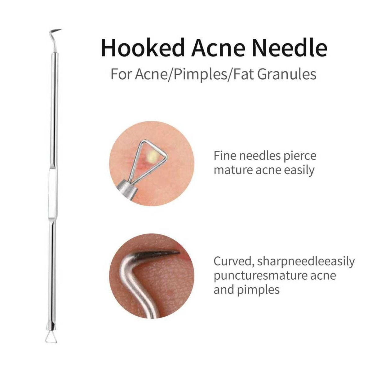 GERY Blackhead Remover Pimple Popper Tool – Case Material: Leather – Image 9