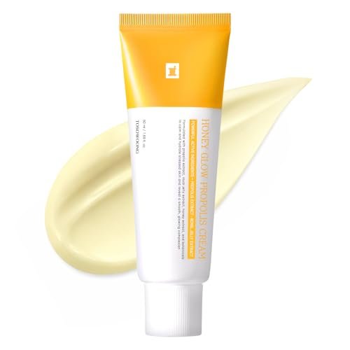 TOSOWOONG Honey Glow 47% Propolis Cream – Hydrating & Soothing Moisturizer for Glass Skin | Korean Skincare (50ml) Avelisse