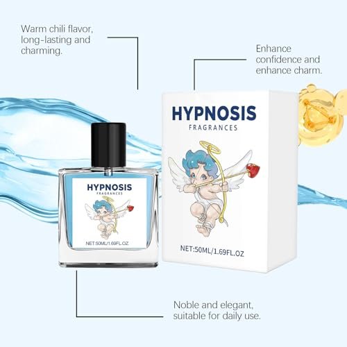 Aptedex Hypnosis 2.0 Pheromone-Infused Cologne for Men – Long Lasting Scent, 50ml (1.7 Fl Oz) Avelisse
