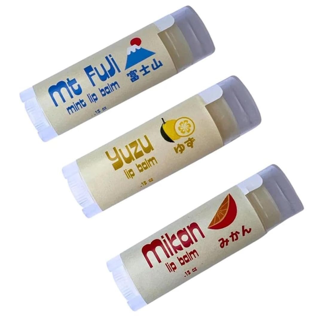 Yuzu Citrus Lip Balm - Pack of 2 - Moisturizing Lip Care with Shea Butter, Castor Oil, Sunflower Oil & Vitamin E - Handcrafted in Small Batches - görsel 7