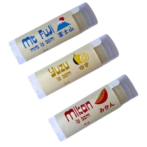 Yuzu Citrus Lip Balm - Pack of 2 - Moisturizing Lip Care with Shea Butter, Castor Oil, Sunflower Oil & Vitamin E - Handcrafted in Small Batches - görsel 8