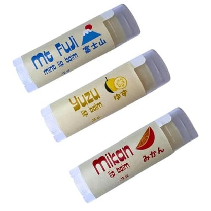 Yuzu Citrus Lip Balm - Pack of 2 - Moisturizing Lip Care with Shea Butter, Castor Oil, Sunflower Oil & Vitamin E - Handcrafted in Small Batches