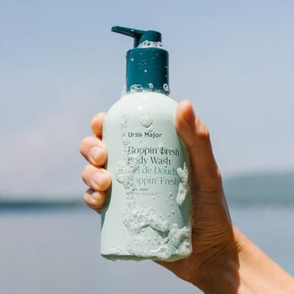 Ursa Major Hoppin’ Fresh Body Wash – Natural Body Wash for Men and Women, Sulfate-Free, Cruelty-Free, 10 oz Avelisse