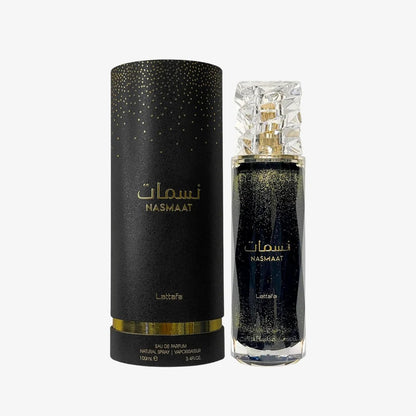 Lattafa Nasmaat Eau de Parfum – Fruity, Floral, Gourmand, Woody Unisex Fragrance, 3.4 oz (100 ml) Long-Lasting Avelisse