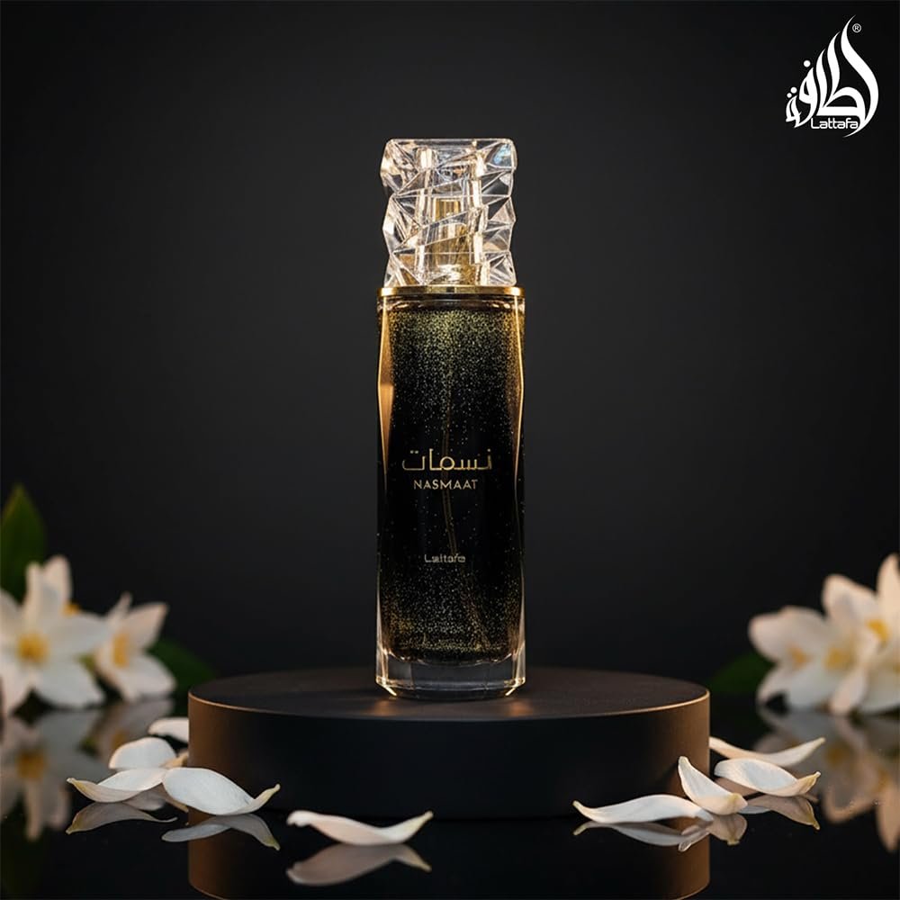 Lattafa Nasmaat Eau de Parfum – Fruity, Floral, Gourmand, Woody Unisex Fragrance, 3.4 oz (100 ml) Long-Lasting Avelisse