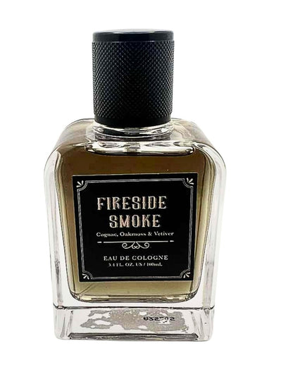 Fireside Smoke Eau de Parfum for Men – 3.4 FL OZ / 100ml | Long Lasting Woody Cologne with Vetiver & Oakmoss | Bold Masculine Scent | Premium Men’s Fragrance