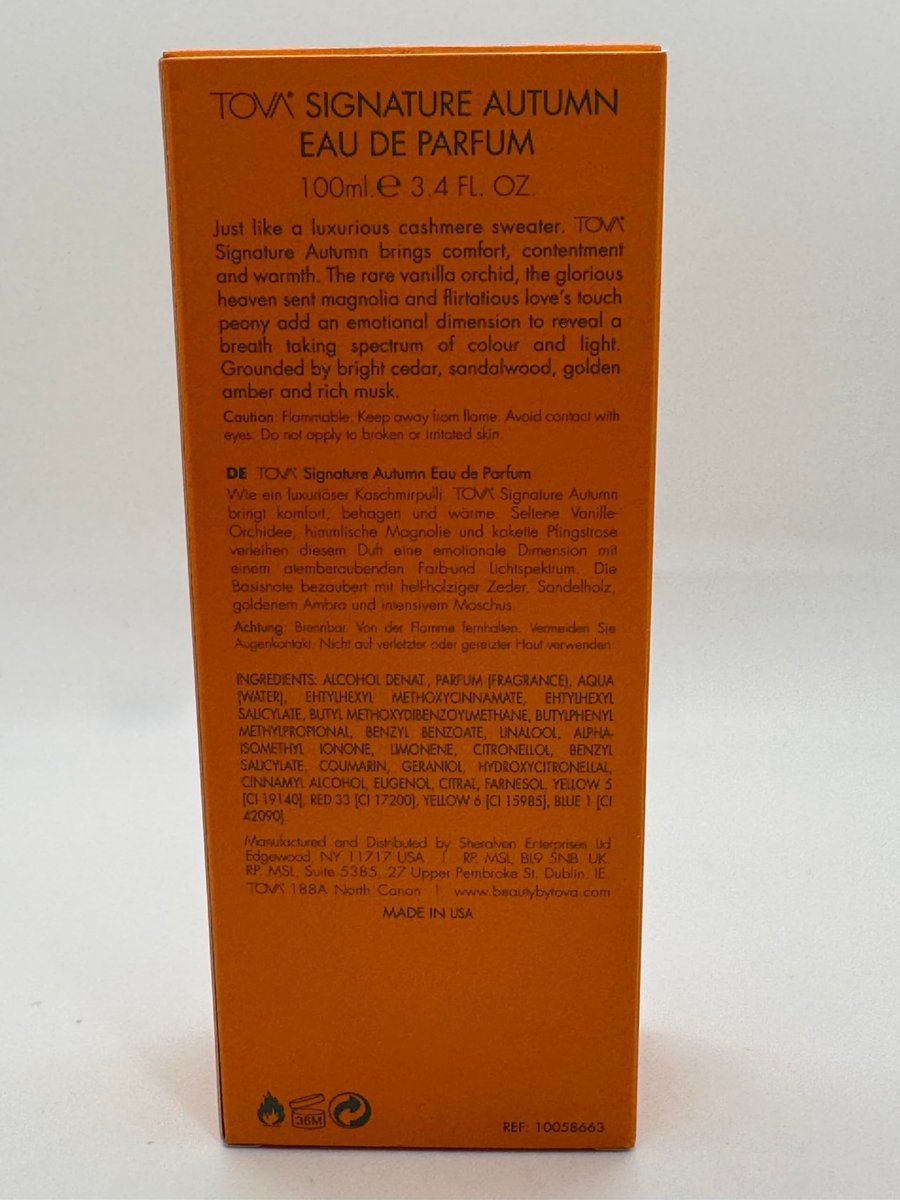 Tova Signature Autumn By Tova Eau de Parfum for Women - 3.4 oz - görsel 5