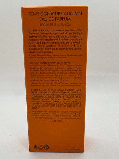 Tova Signature Autumn By Tova Eau de Parfum for Women - 3.4 oz