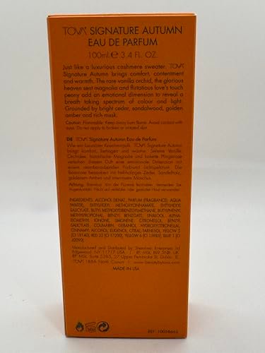 Tova Signature Autumn By Tova Eau de Parfum for Women - 3.4 oz - görsel 6