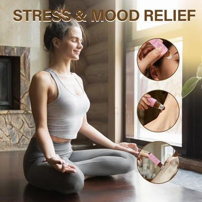 FSYQUAST Clary Sage Oil Roller for Labor - Natural Labor & Delivery Essential, Hospital Bag Must-Have for Pregnant Women & New Moms