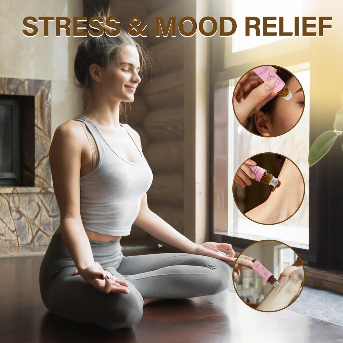 FSYQUAST Clary Sage Oil Roller for Labor - Natural Labor & Delivery Essential, Hospital Bag Must-Have for Pregnant Women & New Moms - görsel 5