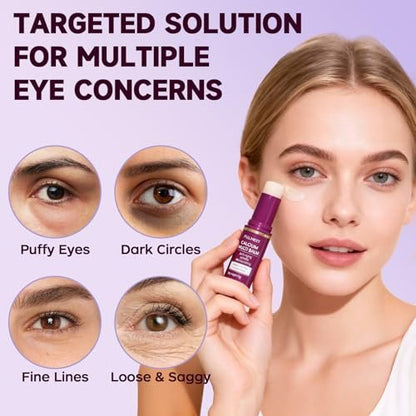 FullMeet Calcium Volume Multi Balm - Collagen All-in-One Moisturizing Stick for Eyes, Neck & Face (10g) Avelisse