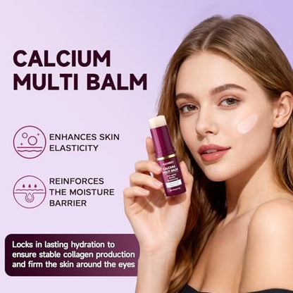 FullMeet Calcium Volume Multi Balm - Collagen All-in-One Moisturizing Stick for Eyes, Neck & Face (10g) Avelisse