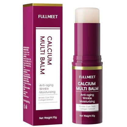 FullMeet Calcium Volume Multi Balm - Collagen All-in-One Moisturizing Stick for Eyes, Neck & Face (10g) Avelisse