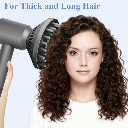 Fabmira 6-Inch Diffuser Attachment for Dyson Hair Dryers – Curl-Enhancing Large Diffuser for Waves, Curls & Coils Avelisse