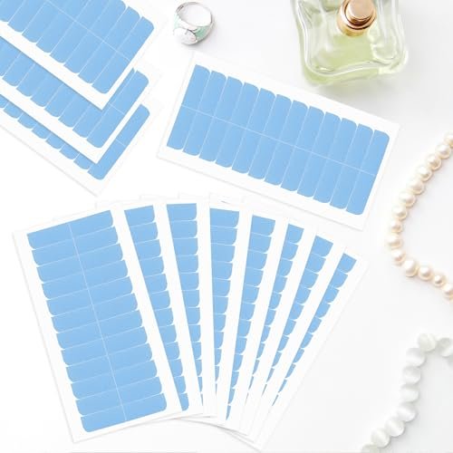 Opvixi Hair Extension Tape - 144 pcs Double Sided Strong Adhesive Tape Replacement, No-Residue, 0.3 x 1.6 inch per Piece - görsel 8