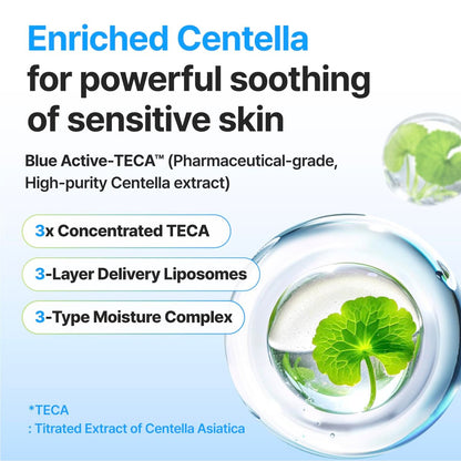 CENTELLIAN 24 Madeca Cream Time Reverse Zero - Lightweight Anti-Aging Face Moisturizer with Blue Active TECA, Cooling Cica, Deep Hydration & Barrier Repair for Sensitive & Oily Skin, 2.7 fl oz Avelisse