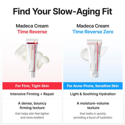 CENTELLIAN 24 Madeca Cream Time Reverse Zero - Lightweight Anti-Aging Face Moisturizer with Blue Active TECA, Cooling Cica, Deep Hydration & Barrier Repair for Sensitive & Oily Skin, 2.7 fl oz Avelisse