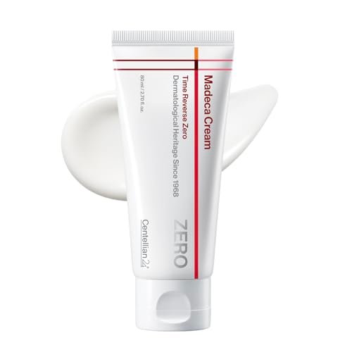 CENTELLIAN 24 Madeca Cream Time Reverse Zero - Lightweight Anti-Aging Face Moisturizer with Blue Active TECA, Cooling Cica, Deep Hydration & Barrier Repair for Sensitive & Oily Skin, 2.7 fl oz Avelisse