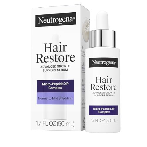 Neutrogena Hair Restore Advanced Growth Support Serum – Hair & Scalp Treatment with Micro-Peptide XP Complex, Revitalize Roots, 1.7 fl. oz - görsel 2