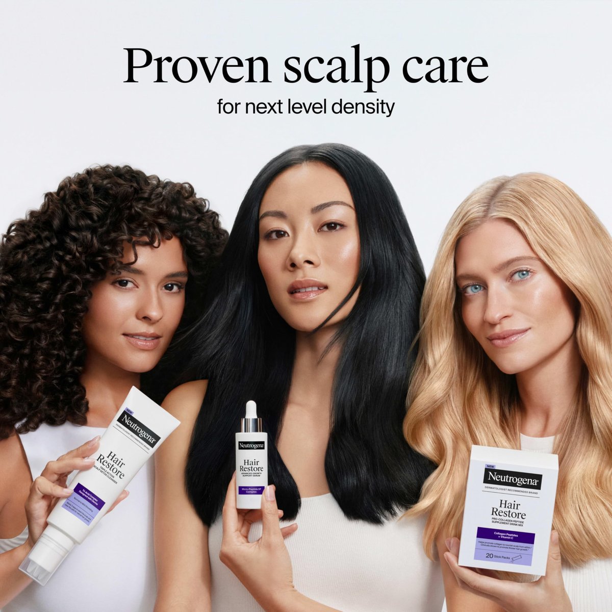 Neutrogena Hair Restore Triple Action Scalp Detox Cleanser – Triple Acid Scalp Detox & Clarifying Treatment, 8 fl. oz - görsel 15