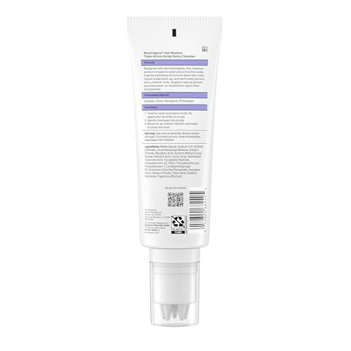 Neutrogena Hair Restore Advanced Growth Support Serum – Hair & Scalp Treatment with Micro-Peptide XP Complex, Revitalize Roots, 1.7 fl. oz - görsel 15